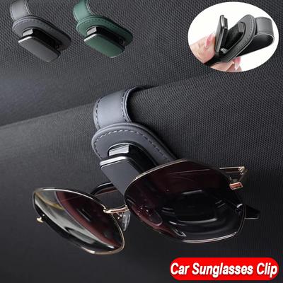 Auto Sonnenblende Sonnenbrillen Clip Halter Stabiler Brillen Aufhänger Karten Ticket Organizer Innenraum Aufbewahrungsclip Auto Zubehör