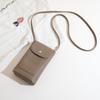 IELGY Adjustable Shoulder Strap High-End Soft Leather Cross-Body Mobile Phone Bag Shopping Walking Mini Pouch