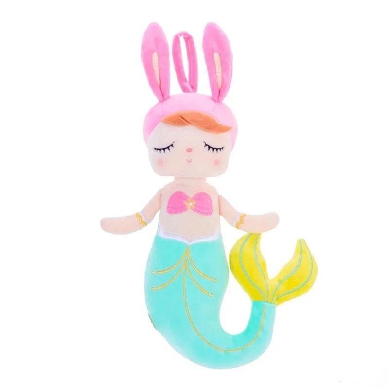 Non-Toxic Metoo Angela Mermaid Rabbit Plush Stuffed Doll Kids Birthday Toy Christmas Gifties For Children Personalized Toys