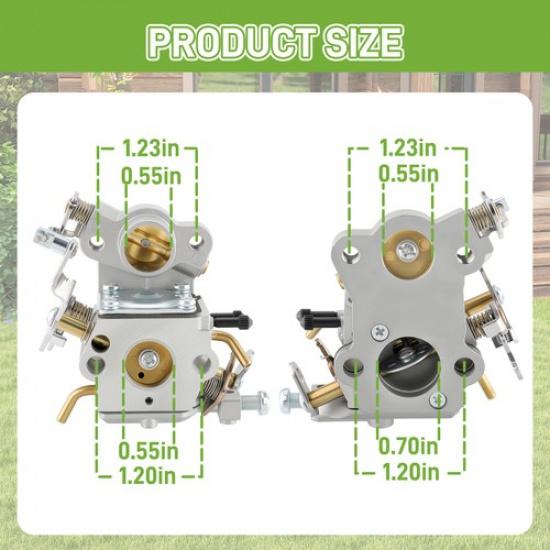 For ZAMA C1M-W26C Carburetor Poulan P3314 P3416 P4018 PP3816 545070601 Chaaw