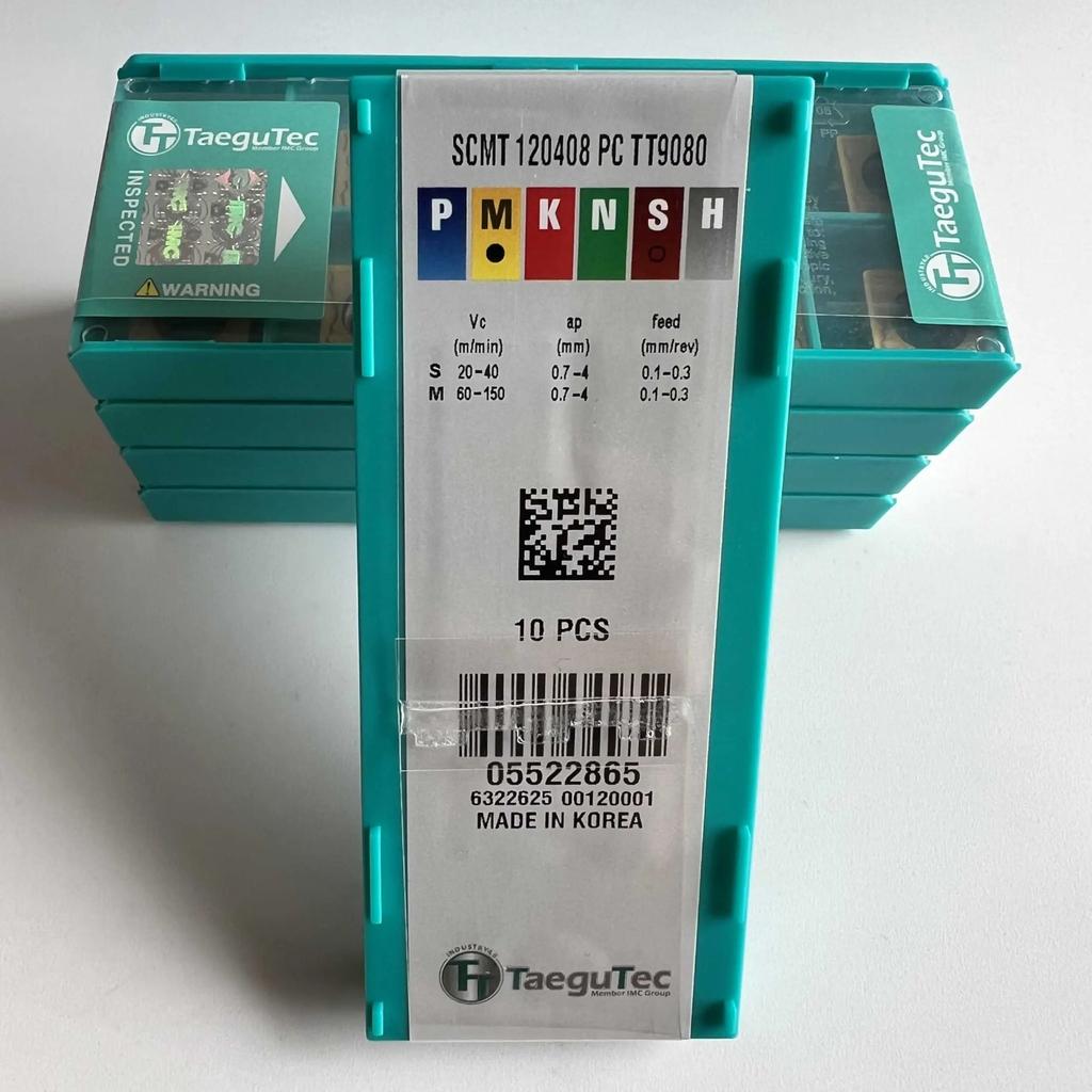 SCMT120408PC TT9080 / Carbide blade 10 Pcs