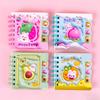 Cartoon Animal Pocket Notebook Wire Bound Memo Notepad 3D Dinosaur Rabbit Panda Mini Spiral Notebook School Office Supplies