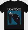 Cămașă Neagră Unisex Vtg Spiritbox Holy Roller Bumbac Gros S-4XL