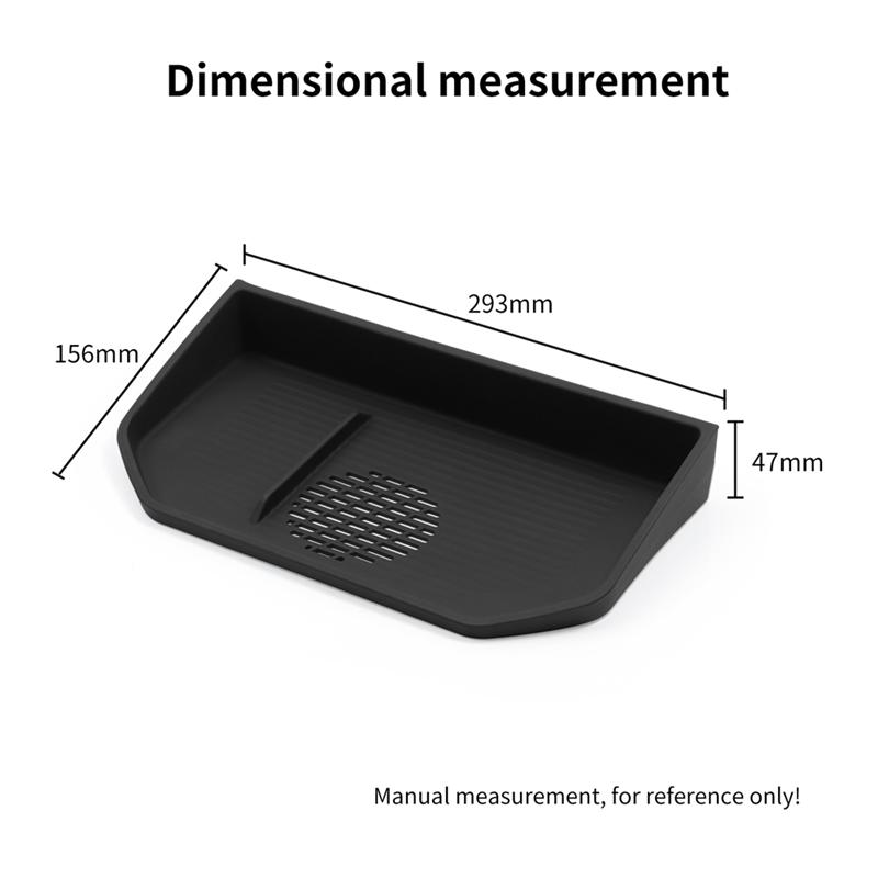 For Toyota Land Cruiser Prado 250 LC250 2024 Dashboard Tray Center Console Storage Box Behind Screen Tidying