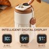 450ml Smart Kaffeetasse Auto Büro Thermoskanne Reise Edelstahl Sport Wasserflasche Vakuumflasche LED Temperaturanzeige Becher