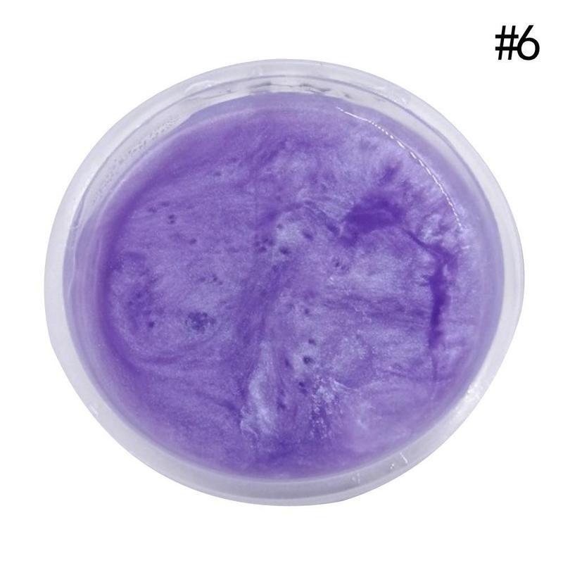 Matte Shimmer  Kids Clay Toy Fluffy Floam Slime Putty Durtend 50ml Scented Stress Relief