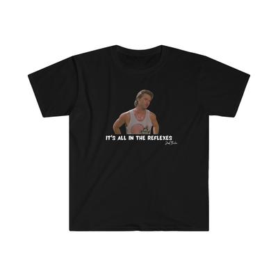Big Trouble In Little China Shirt: Jack Burton 'Reflexes' 80s Movie Tee
