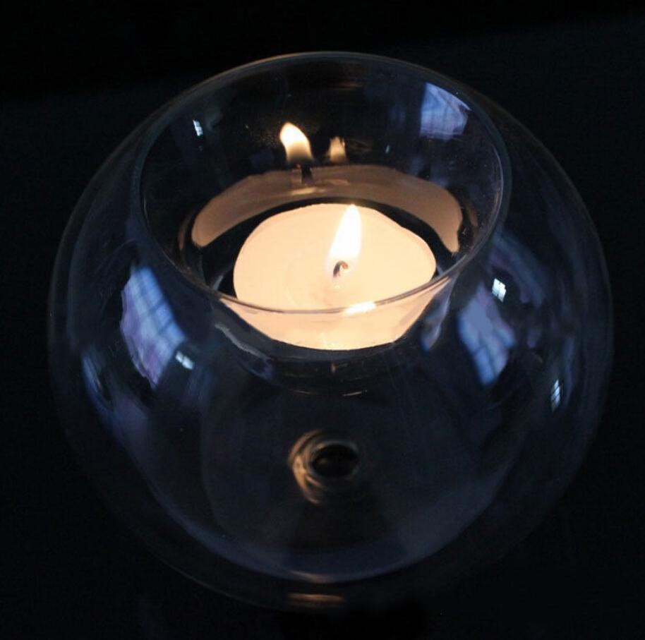 5x Romantic Glass Candle Holder Tealight Candlestick Wedding Home Decor 10cm 5x Romantic Glass Candle Holder Tealight Candlestick Wedding Home Decor 10cm