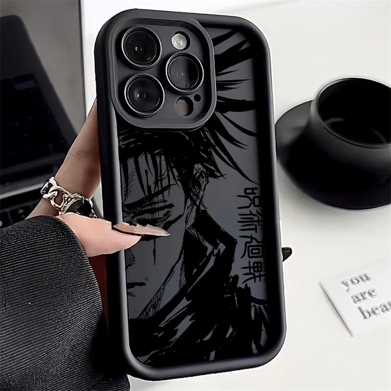 

Jujutsu Kaisen Anime Phone Case For Xiaomi Redmi Note 14 13 12s 12 11 10 9s 9 8 7 Turbo 4 Pro Plus 4G 5G Soft TPU Back Cover Redmi Note 11 4G