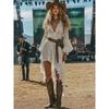 Abito in Pizzo Irregolare da Festival Western Vintage