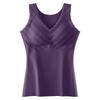 Damen Thermo-Westen-Set mit Samt-Fleece-Futter und integriertem BH für zusätzliche Wärme