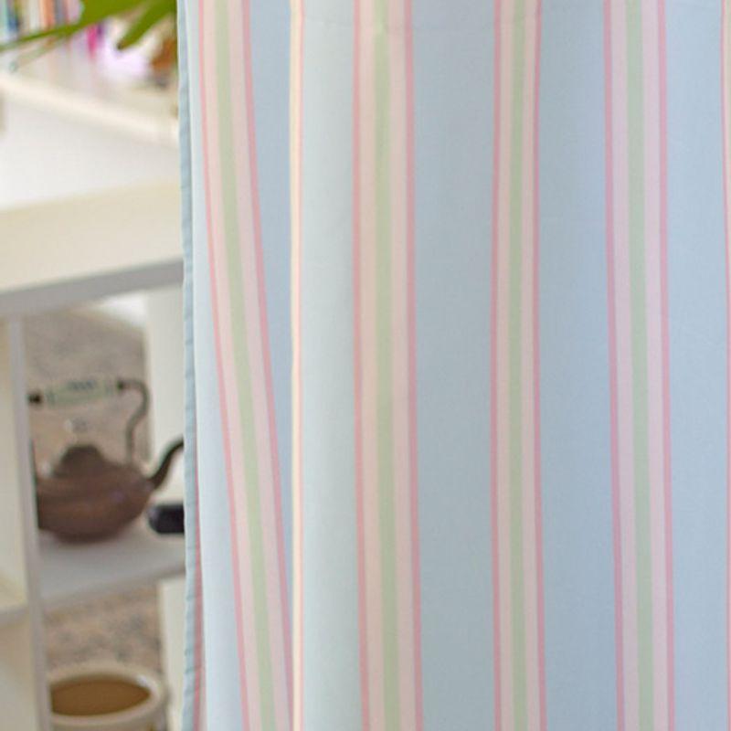Mood Sunset Striped Waterproof Bathroom Shower Curtain 2 Colors
