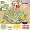 1 Set Pensiero Logico Cognitivo Giocattoli Interattivi Genitore-Figlio Scacchi a Capovolgimento di Frutta Sfida di Abbinamento della Memoria Gioco di Scacchi