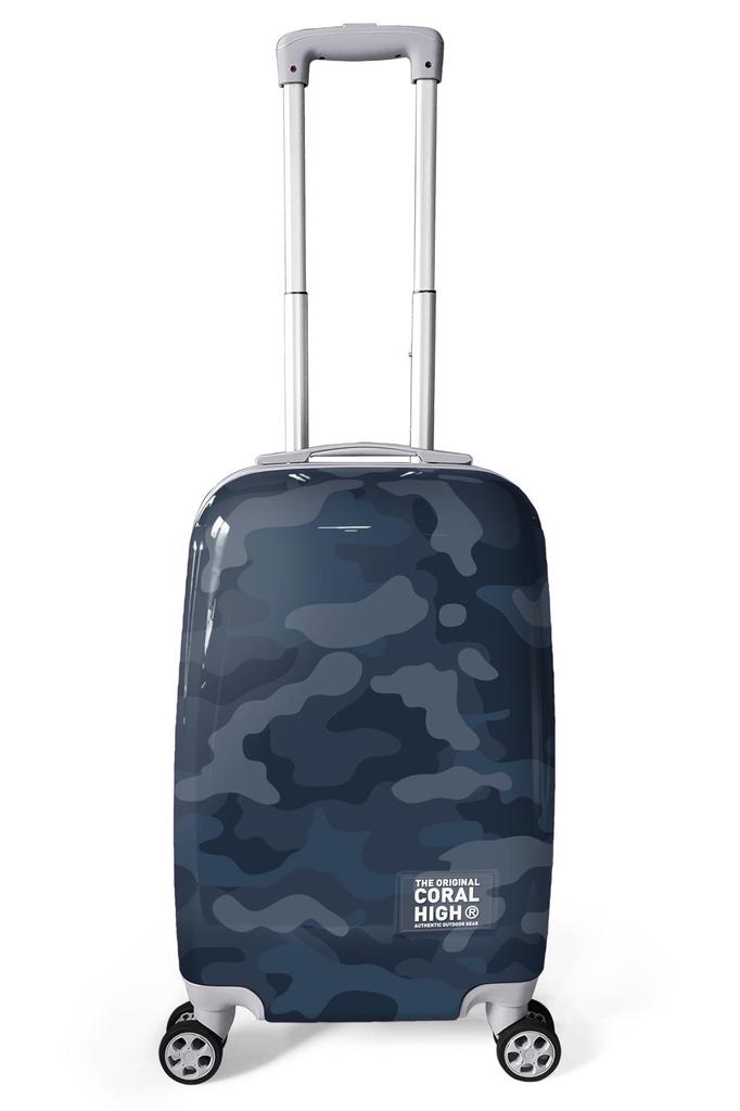 Buy coral high Camouflage Patterned Cabin Size Suitcase (50cm