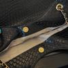 Woven Pattern Tote Bag Large Capacity PU Chain Bag Women's Shoulder Bag