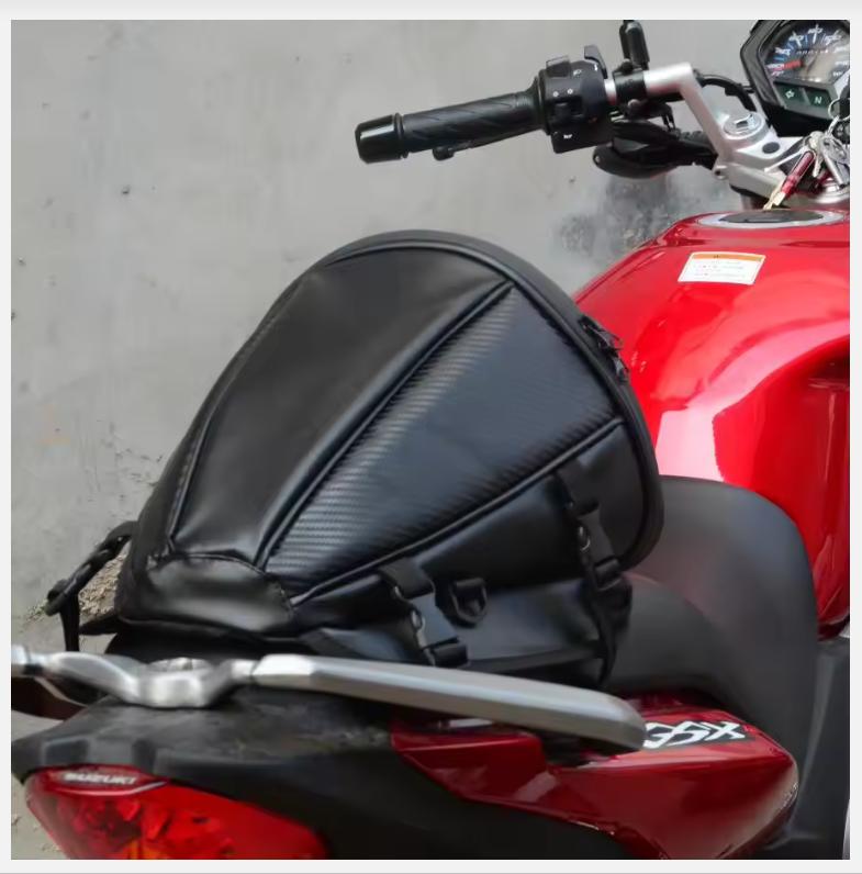 Wasserdichte Motorrad-Hecktasche, Sportgepäck, Sattel, Reittasche für Motorrad, Motorrad, Roller, Seiten-/Rücksitztasche