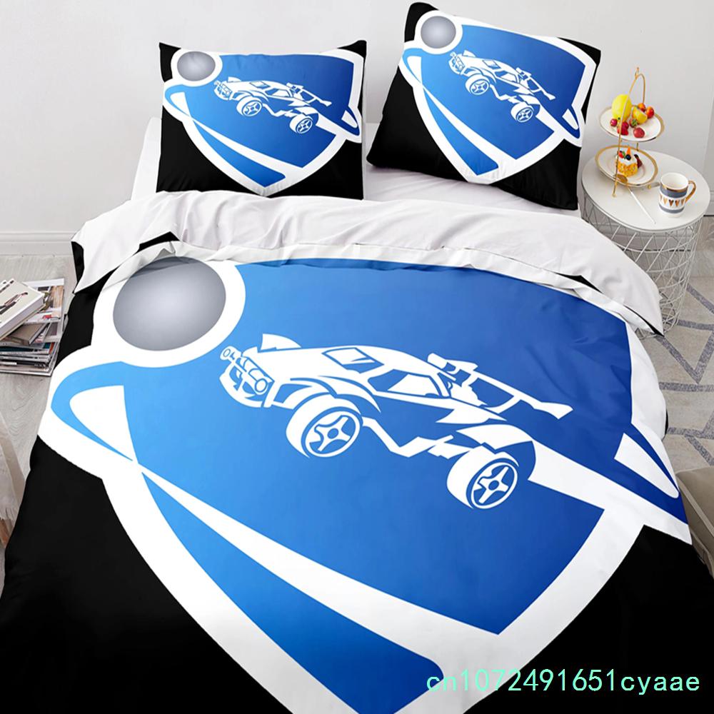Rocket League Bedding Set Bedspread Single Twin Full Queen King Size Car Rocket League Bed Set Boys Bedroom Duvetcover