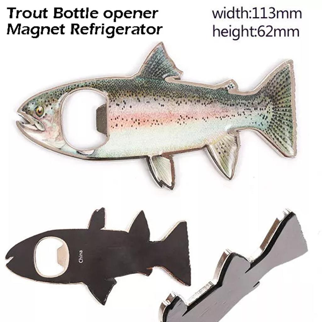 Otwieracz do butelek ze stali nierdzewnej w kształcie ryby do piwa i zimnych napojów Narzędzie z łatwym uchwytem Odpowiednie do użytku domowego i na zewnątrz
