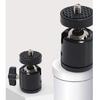 High Compatibility 360 Degree Metal Tripod Round Head For Enhances Stability And MultiAngle Shoot Tripod Accessory