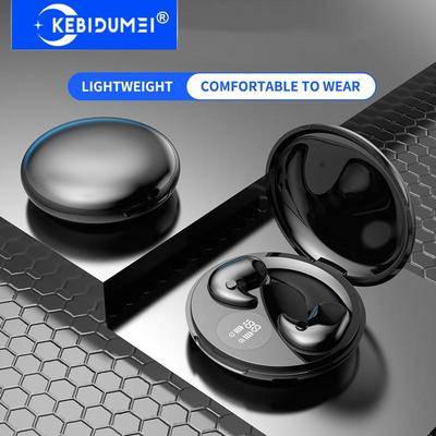Mini Unsichtbare Ohrhörer Drahtlose Bluetooth 5.3 Kopfhörer HIFI Musik Headsets IPX5 Wasserdichte Noise Cancelling Ohrhörer mit Mikrofon