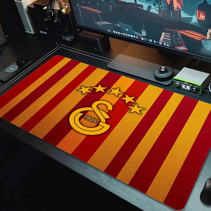 Galatasaray S Large Size Mouse Pad Large Gaming Table Cushion Non-slip Laptop Tablet Big Mousepad XXL Mat Mini PC Playmat With Lock edge