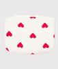 Printed Pouch A0BTE One Size [Petit Bateau] Off-white/Red