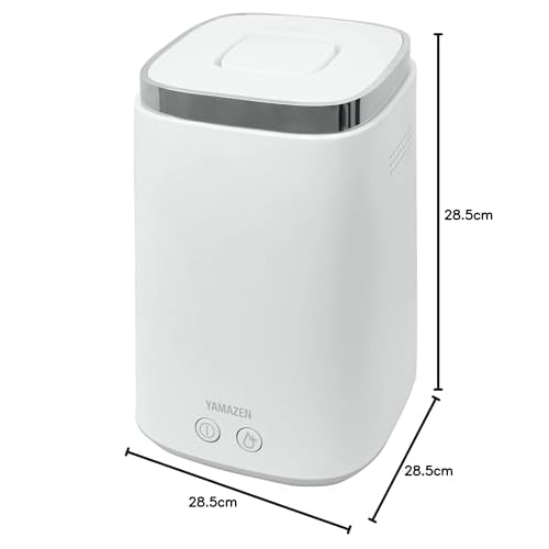 Yamazen Humidifier Heating Type Steam Type Water Supply from Above (Maximum Humidification 500ml) (Tank Capacity 2.4L) (Wooden ~8.5 tatami / Prefabric