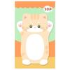 Cartoon Shape Design Stick Note Selves Stick Write Pad Reusable for School Office Journaling Multipurpose Paper Notepads