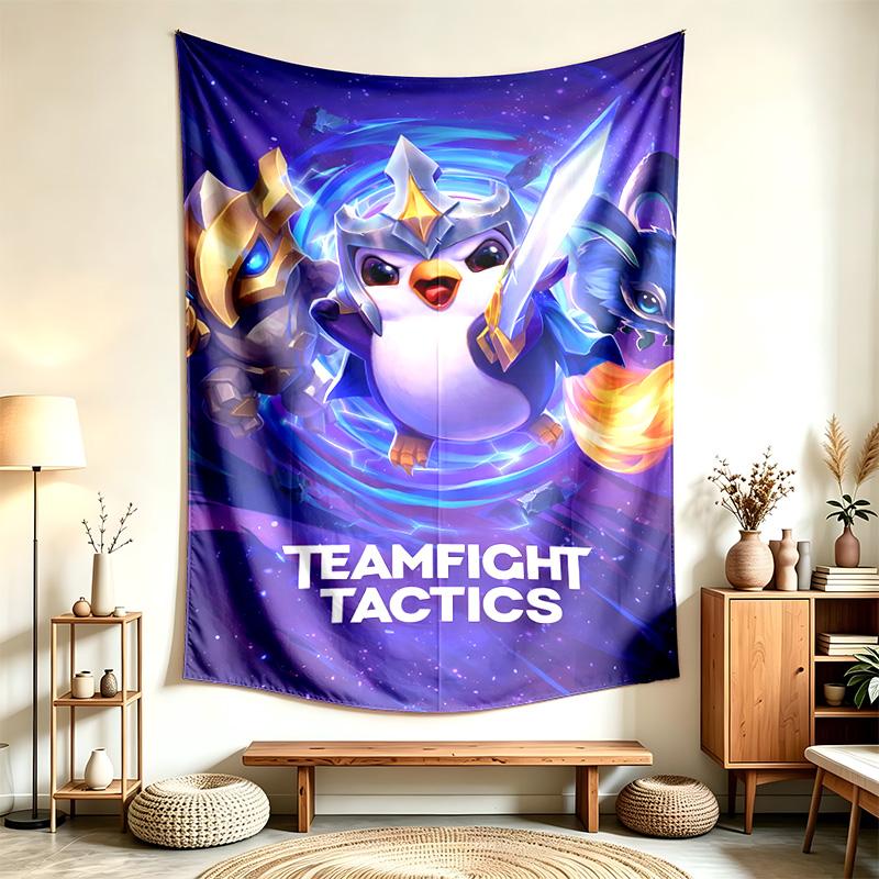 Teamfight Tactics (1) Tapestry Suitable For Decorating Homes Dorms And Bedrooms Soft To The Touch And A Perfect Gift For Friends And Family