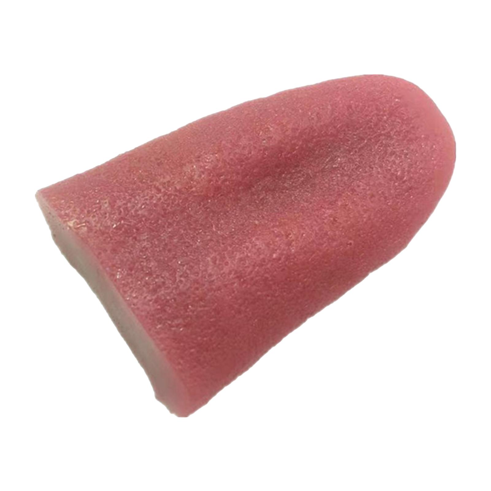 2pcs Halloween Props Fake Tongue Realistic TPR Tricks Tongue Toys for Vampire Party and Halloween Soft glue fake tongue красный