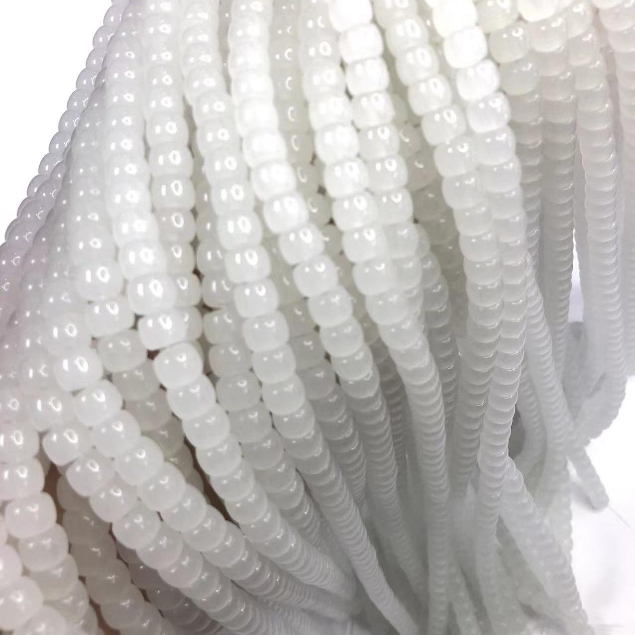 

8x6 мм Имитация натурального камня стеклянные бусины-бочонки - цилиндрические фарфоровые бусины для ювелирных аксессуаров своими руками