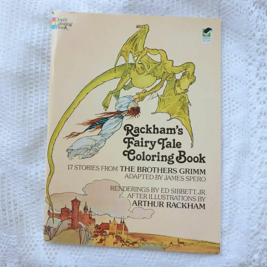 

[USED] Rackham s Fairy Tale COLORING BOOK Foreign Books English