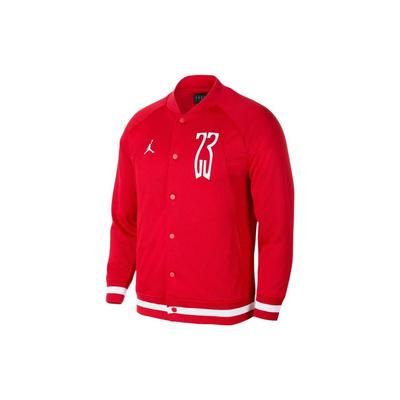 Jordan Maglia da baseball in rete con stampa logo Uomo Top Rosso AQ0617-687