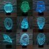 Led Night Superheroes Light Color Changing Mode Living Room Decor Bedroom