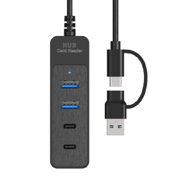 Plastic USB Hubs 4 Port USB3.0 USB2.0 Fast Speed Data Transfer Solution for Enhanceds Productivity In Work Environment