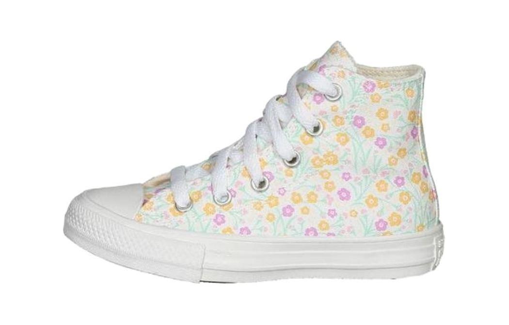 Converse Chuck Taylor All Star High Top Canvas High Top Kinder Canvas Schuhe Weiß Kinder im Alter von 3 7 Jahren 666875C 31