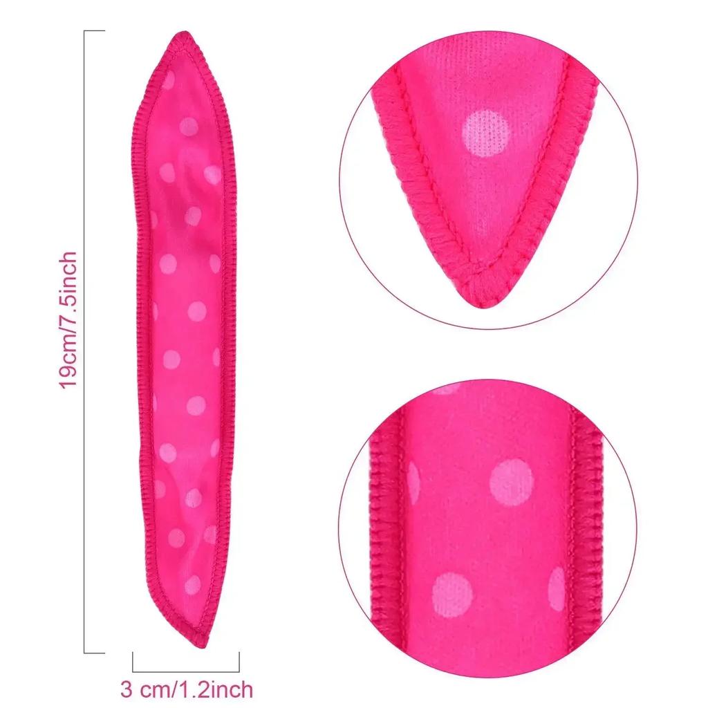 3pc Set Hairs Curlers Soft Sleeping Pillow Hair Rollers Girl Women Flexible Foam Sponge Curls Hair Curling DIY Hair Styling Tool