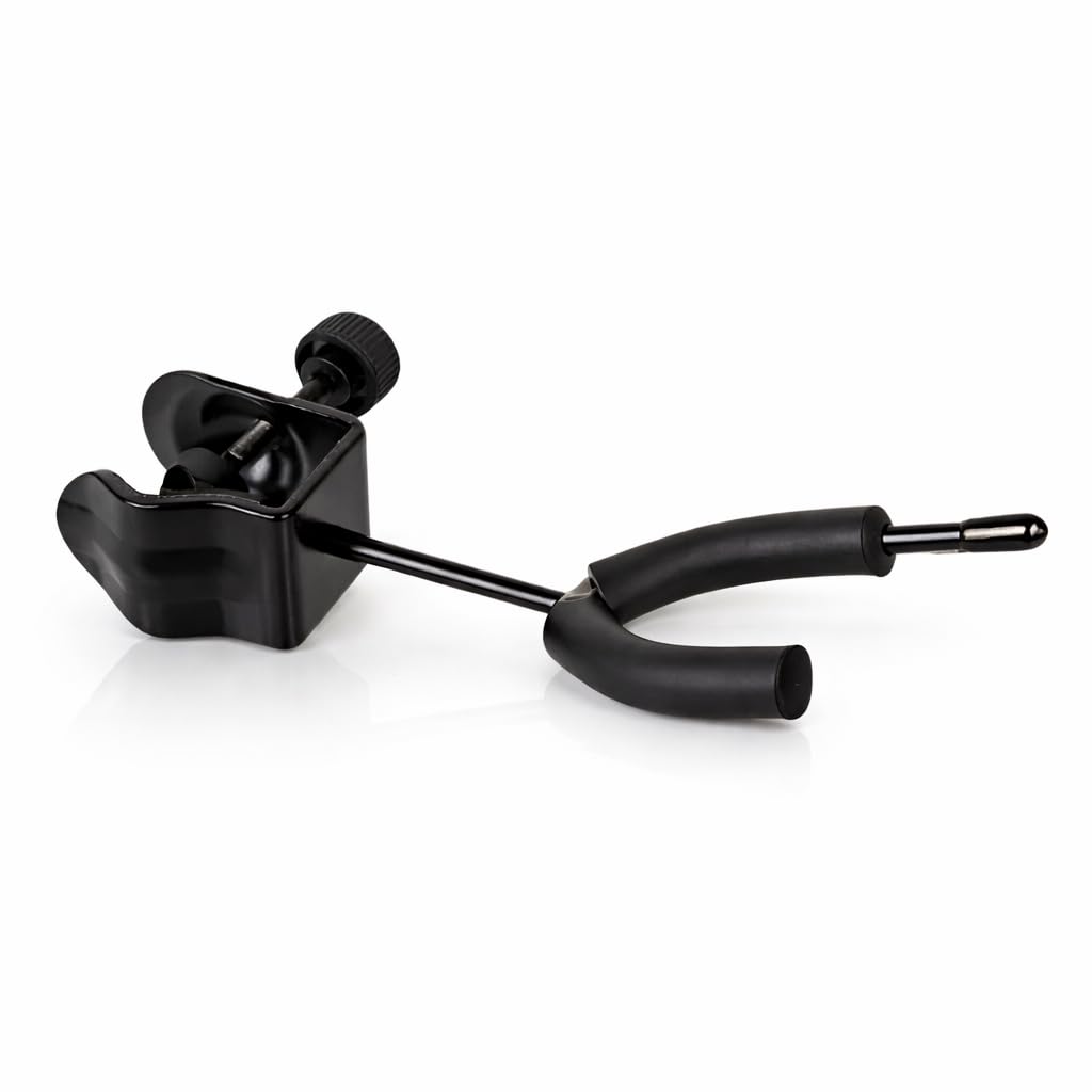 SELECOCO Violin Holder Microphone Stand Sheet Music Stand Mount Hook Instrument Stand A
