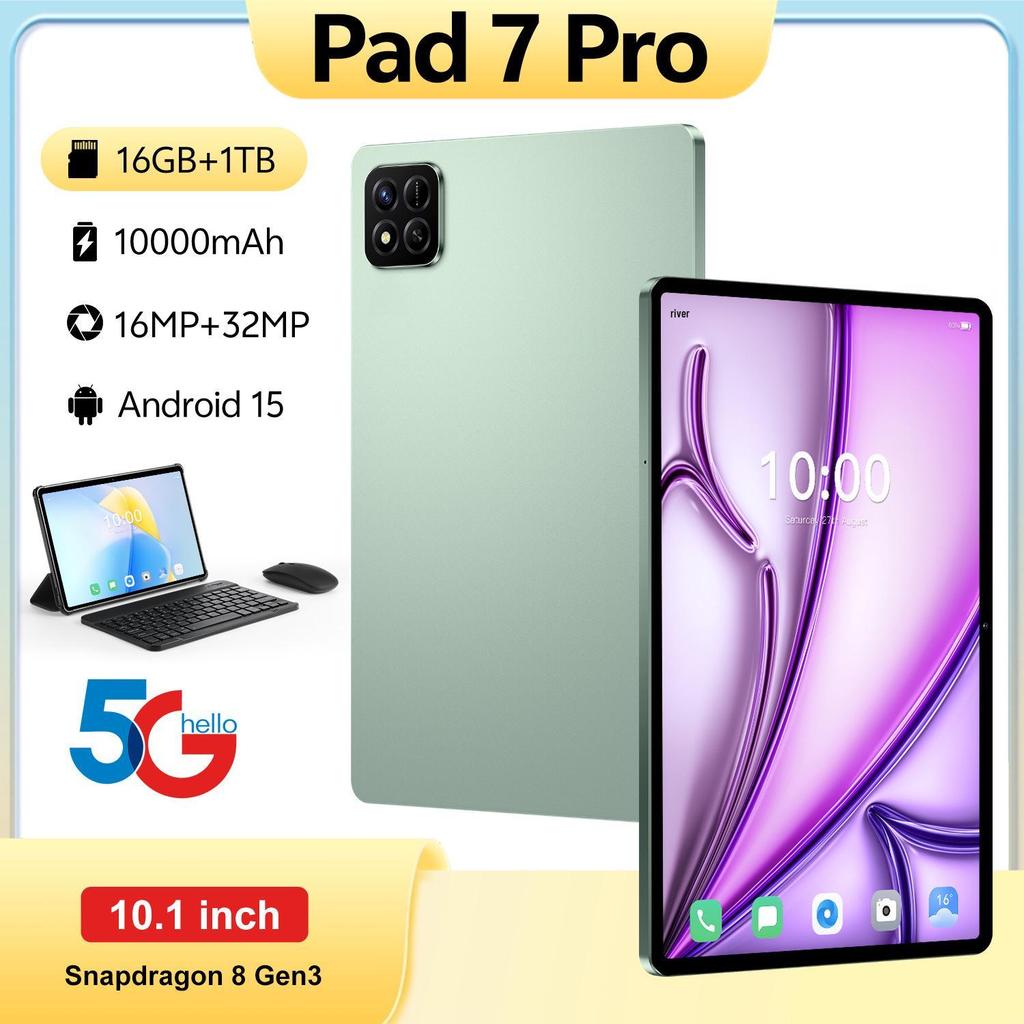 New Pad 7 Pro Smart Tablet 16GB+1TB