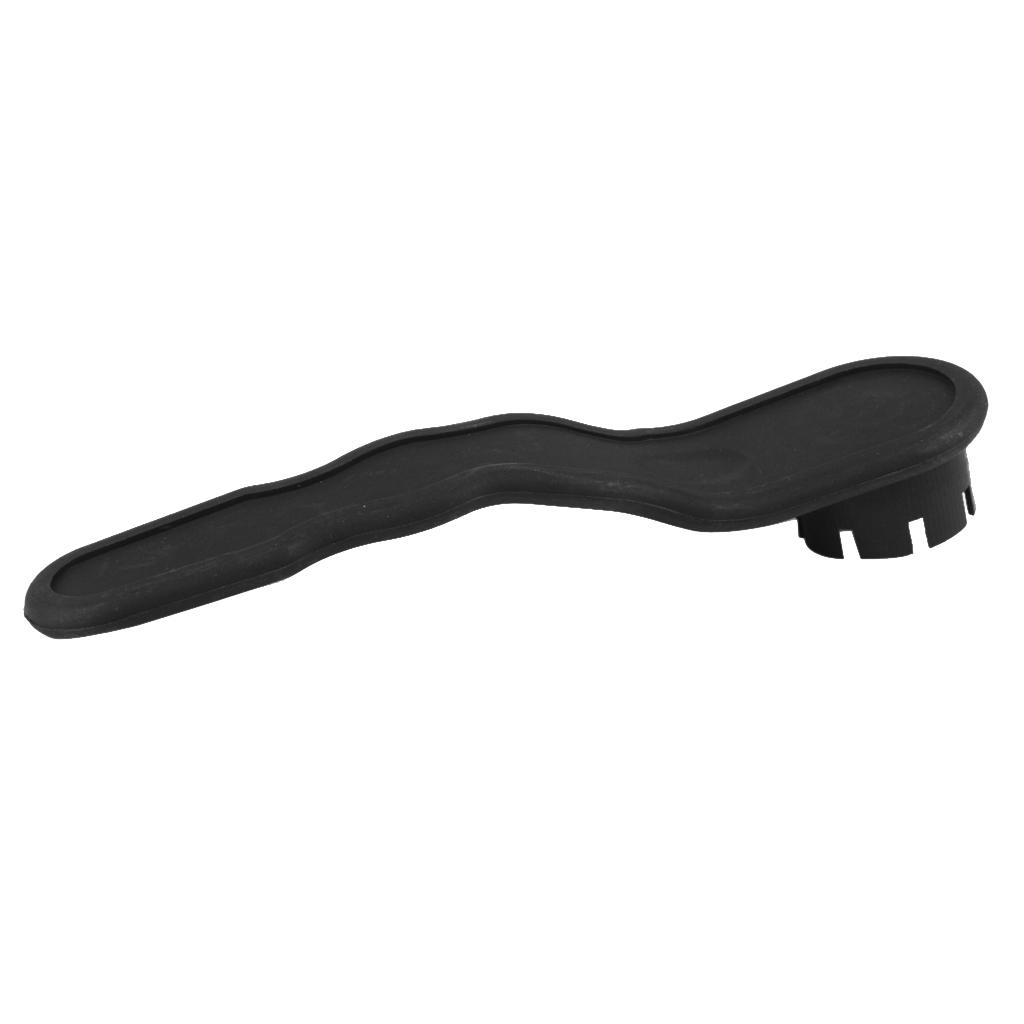 PVC Air Valve Wrench 8-Groove for Inflatable Boats Black