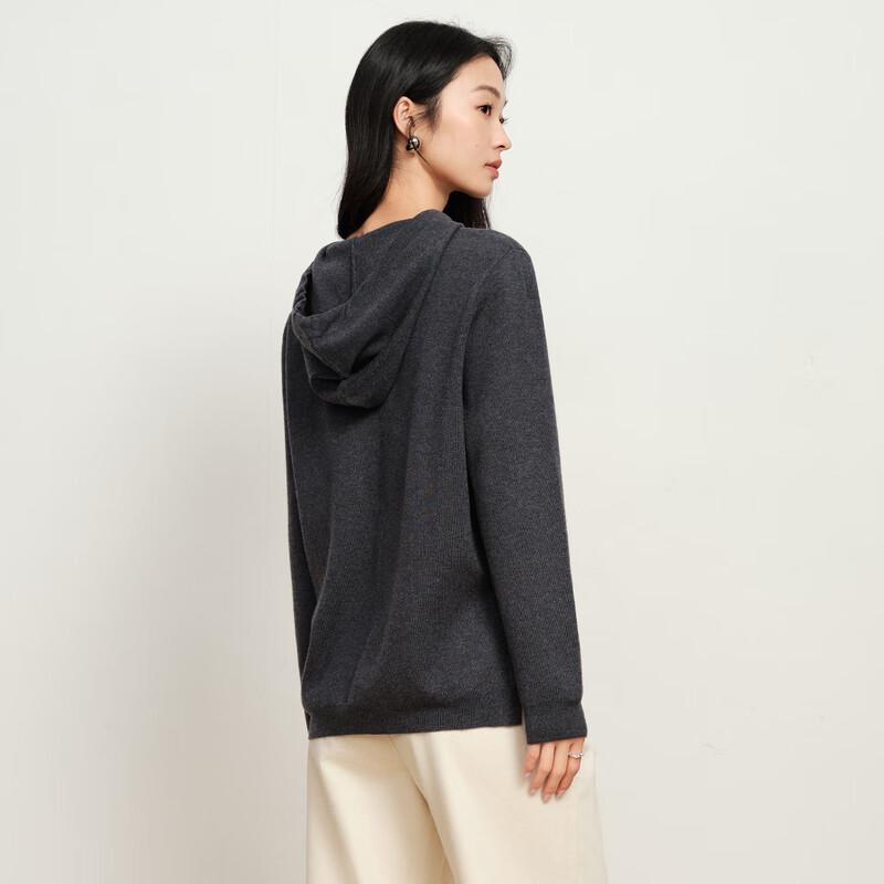 Elva' Island Women's Hooded Knit Sweater