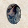 Pendent Size Oval Natural Turkish Stick Agate Cabochon Gemstone, 34.50 Carat, 29x20x5 MM Size Cabochon.