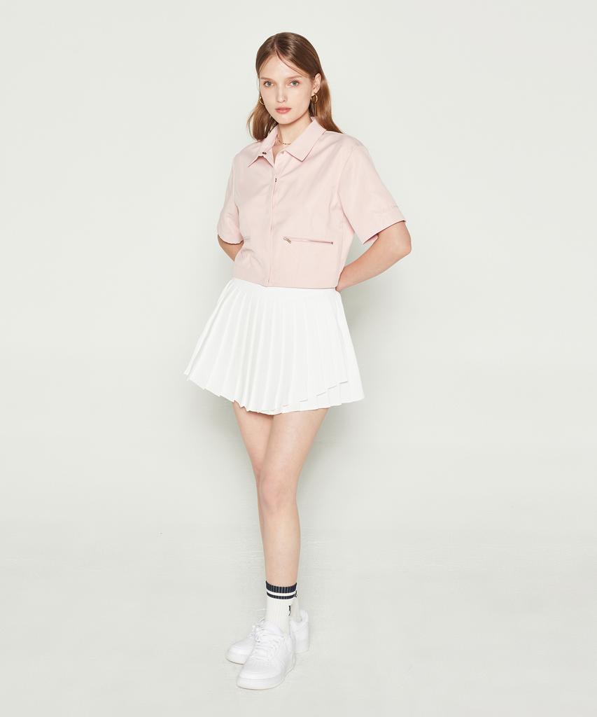 DAVE&DAZE Pleats Skirt (White)