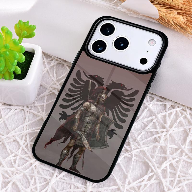 

Албания Албанский флаг Чехол для телефона для iPhone 17 Air 16 15 11 12 14 13 Pro Max Ударопрочный чехол iPhone 16e