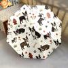 1 PC Automatic Folding Umbrella - Cute Dog Pattern, Portable & Foldable Design with 8 Ribs, Christmas Birthday Gifts