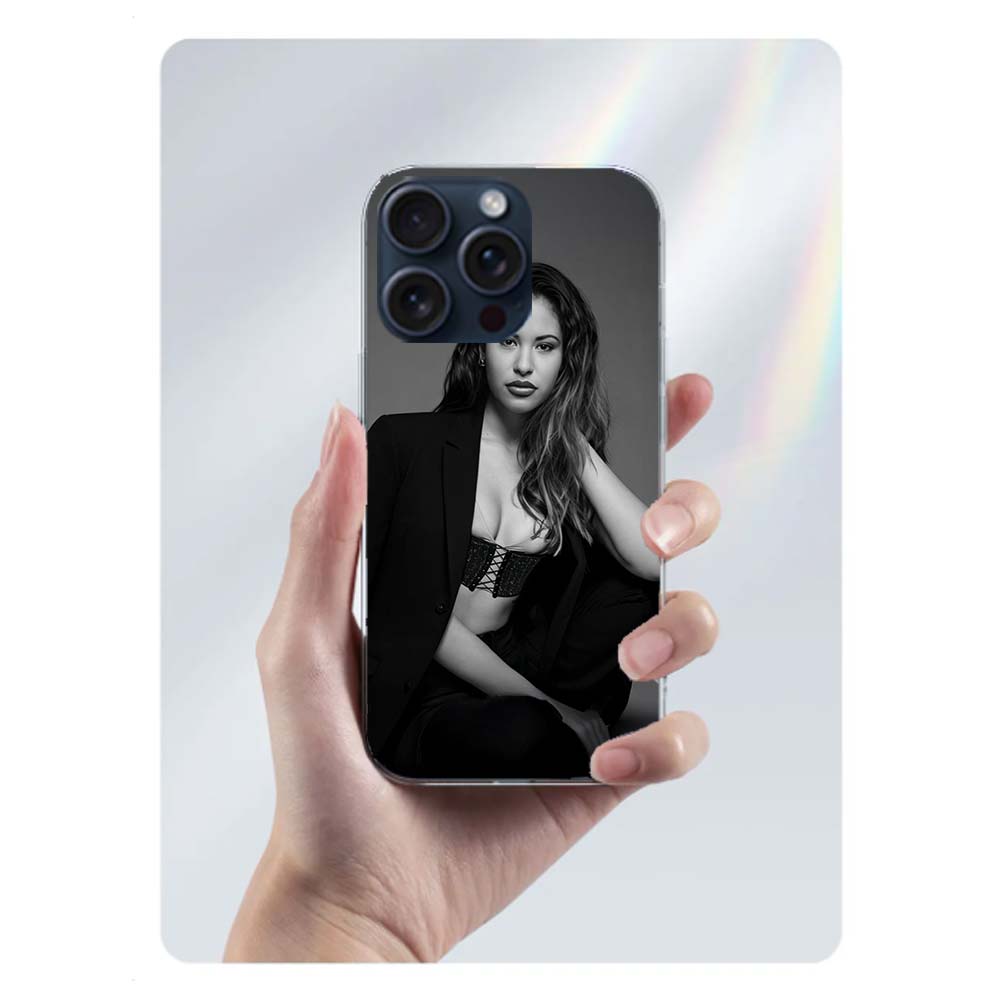 S-Selena Quintanilla Clear Phone Case For Iphone 17 Air 16 Pro Max 15 Pro 14 Plus 17E 16E 11 13 12 Mini Cover Cases Fundas Cell