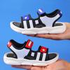 Boys Large Size Non Slip Casual Lightweight Sandals Children's Summer Sandals Kid's Soft Sole Flat Outdoor Sandals