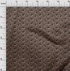 oneOone Cotton Flex Brown Fabric Kids Toy House Diy Clothing Quilting Fabric Print Fabric By Yard 40 Inch