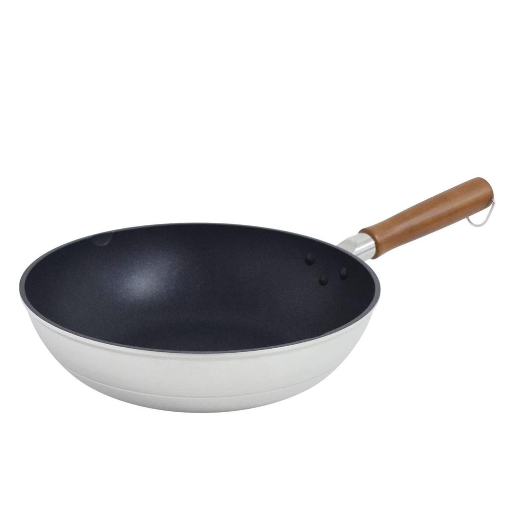 Urushiyama Metal Industry Takumigi Goku Frying Pan, 28cm, for Gas Stoves, TWK-W28