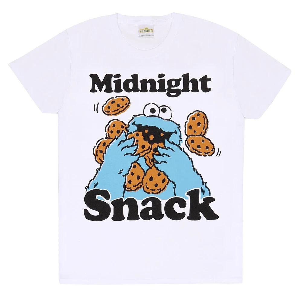 Cookie Monster Midnight Snack Sesame Street Tshirt S
